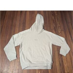 Adidas Ivy Park Hoodie Women’s 2XS Gray Oversized Sweatshirt Pullover